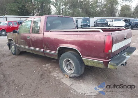 1997 Chevrolet C1500 Fleetside из США, поврежденный, VIN 2GCEC19RXV1262396